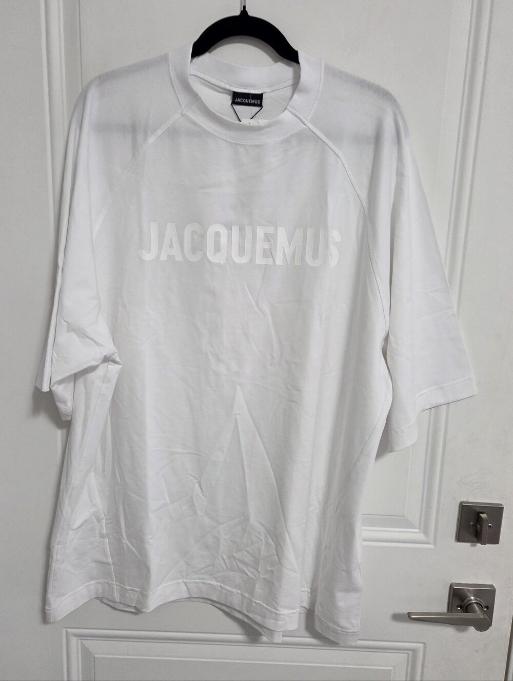 NWT - Jacquemus Men's Stretch Cotton Logo Graphic Tee - Made In Portugal - XL